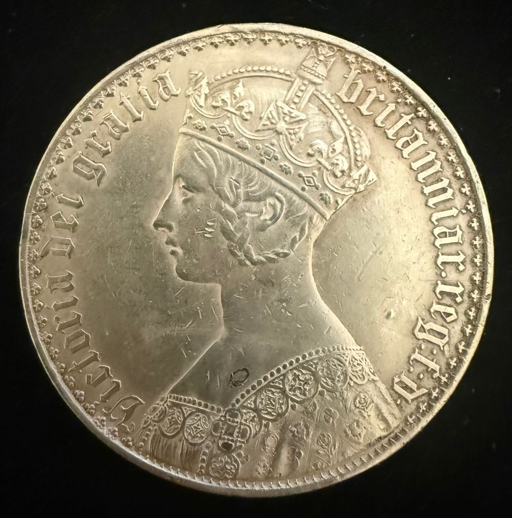 Victorian Silver Coin - Old British Coins